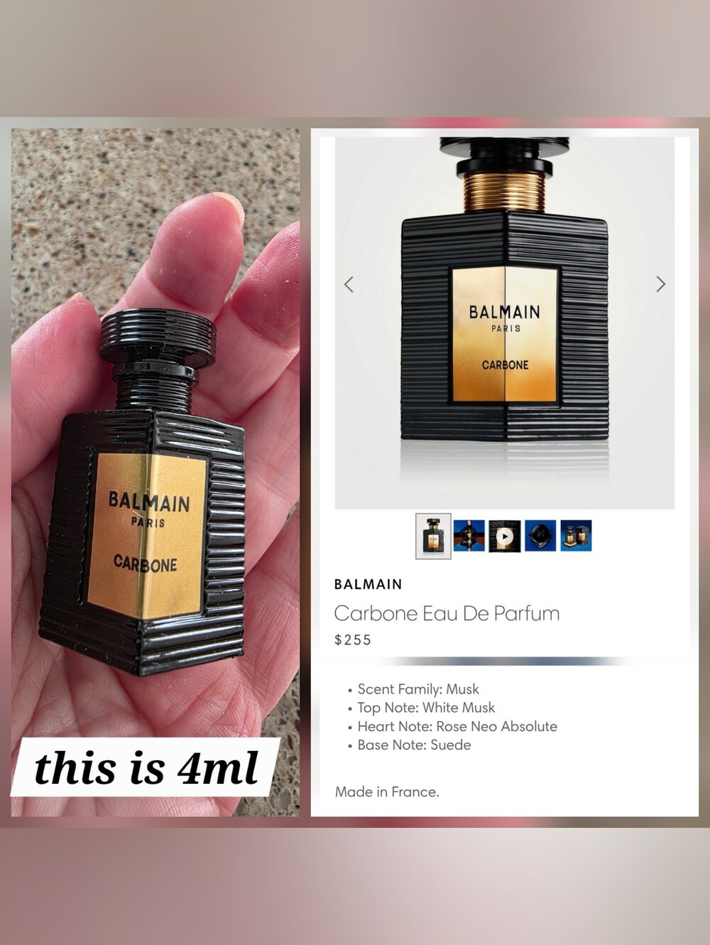 Balmain Carbone edp